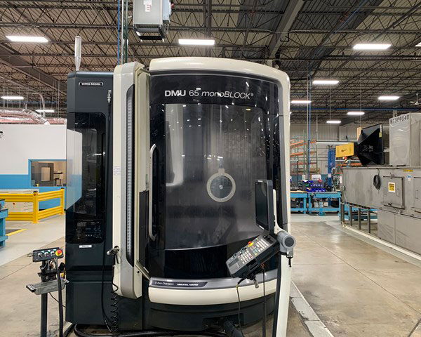 DMG MORI DMU-65 (5-AXIS Machining))