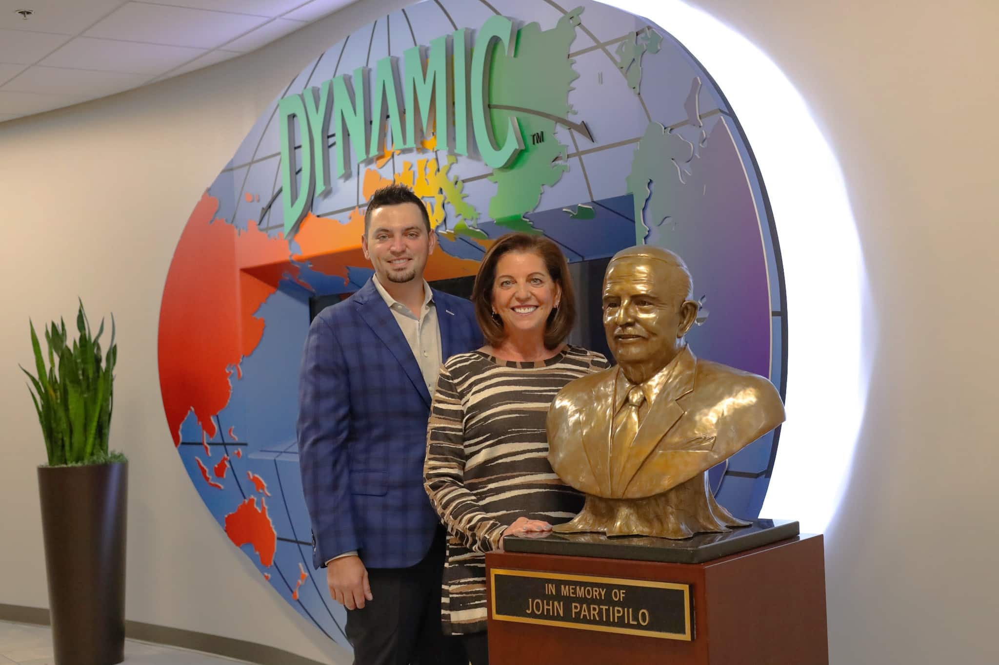 John Bellantuono (CEO) And Nancy Partipilo (President) Of Dynamic Manufacturing