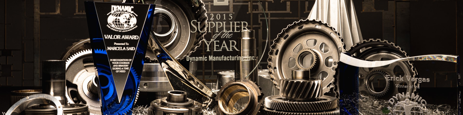 2015- Supplier Of The Year Award | Dynamic Manufacturing